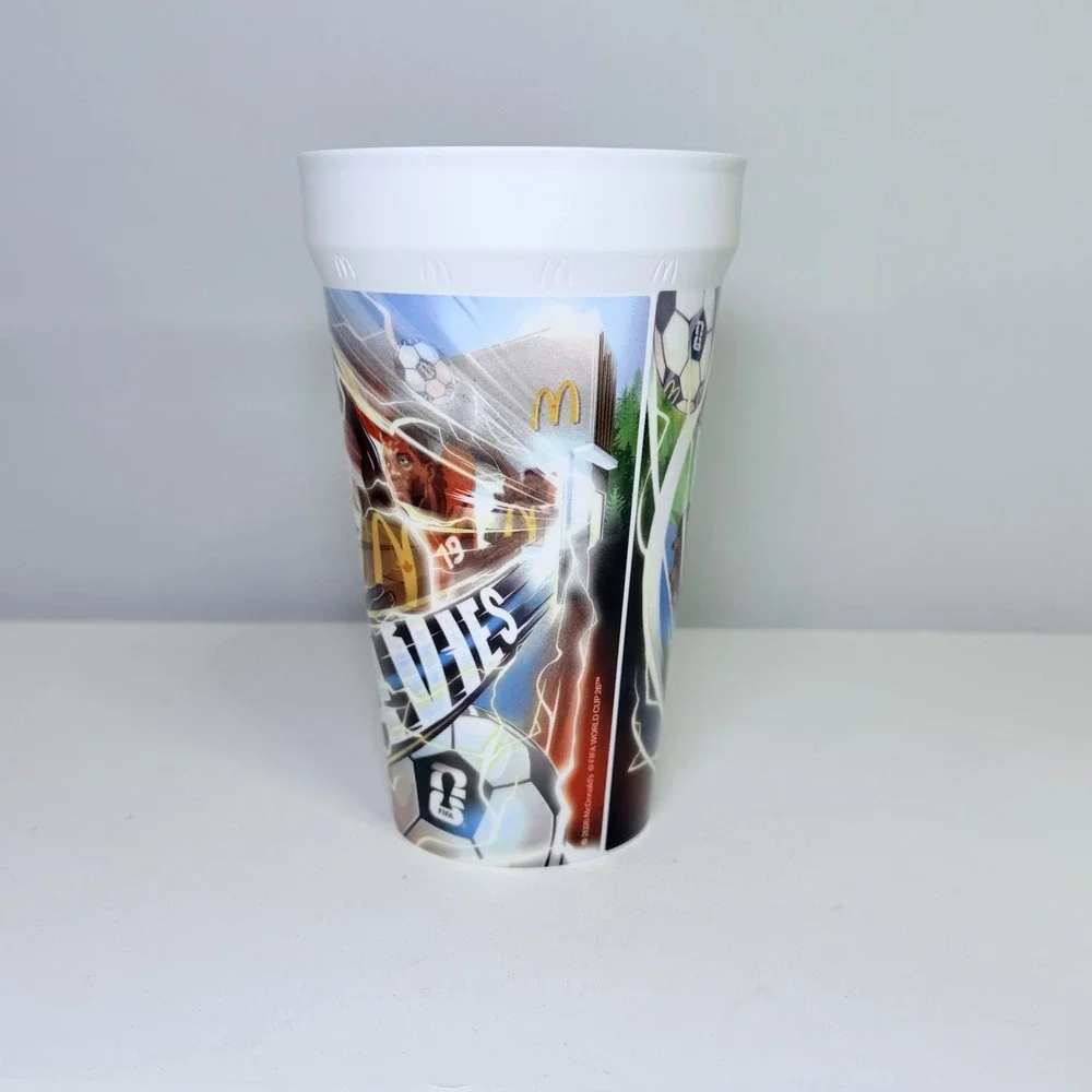 McDonalds 2022 FIFA World Cup Alphonso Davies Canada Soccer Plastic Cup Souvenir